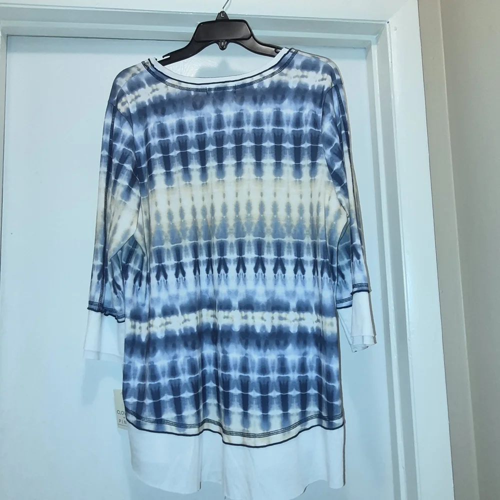 Clover + Pine Tie-Dye Long Sleeve Top - Picture 7 of 11